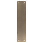 Eurospec 350 x 75mm - Finger Plate - Plain - Antique Brass
