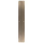 Eurospec 500 x 75mm - Finger Plate - Plain - Antique Brass