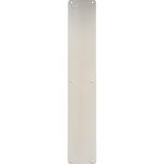 Eurospec 500 x 75mm - Finger Plate - Plain - Satin Stainless Steel