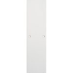 Eurospec Finger Plate 350 x 75mm - Plain - Satin Anodised Aluminium