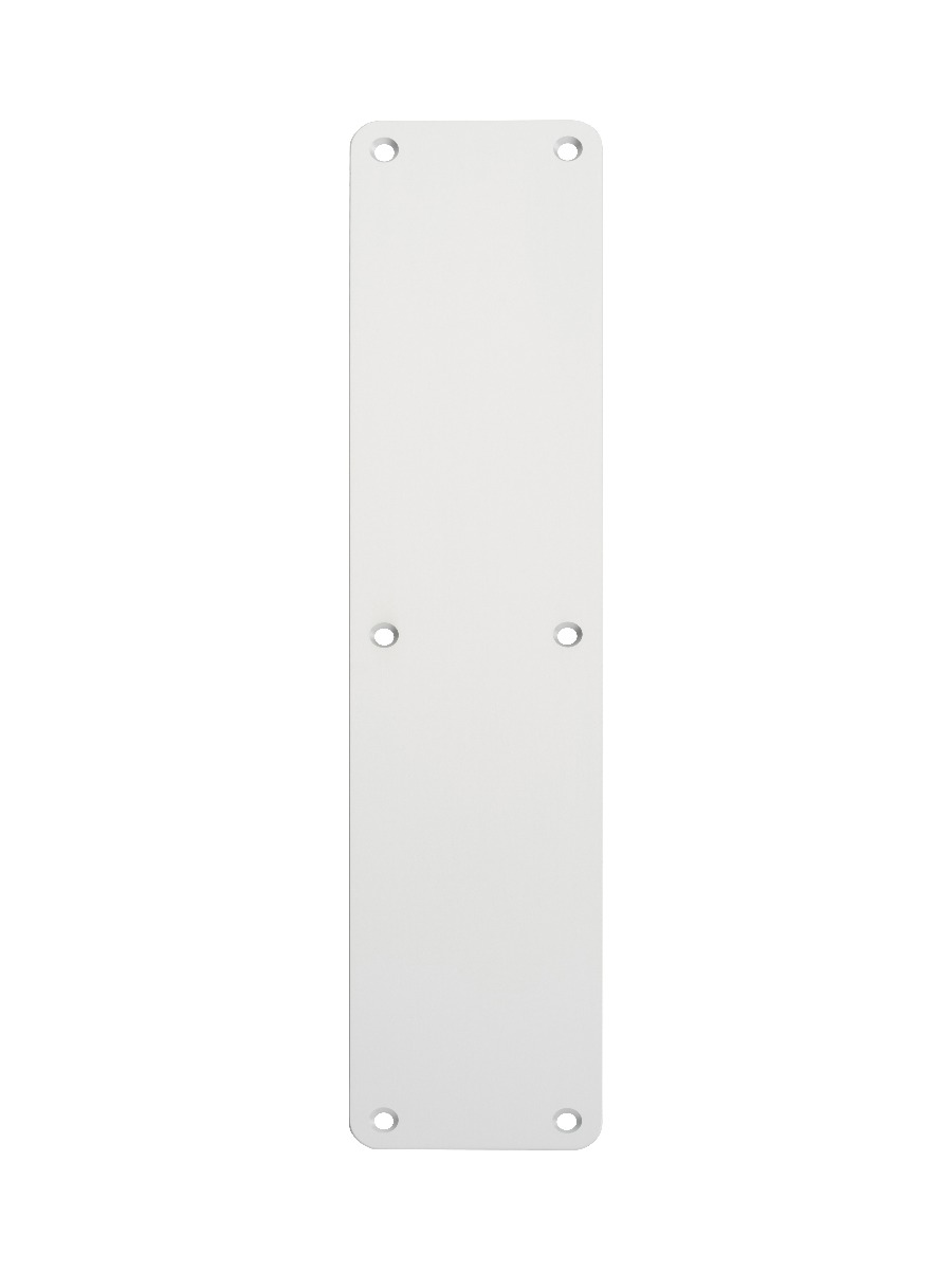 fpp43500saa_1.jpg Eurospec Finger Plate 350 x 75mm - Plain - Satin Anodised Aluminium - Image 1