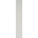 Eurospec Finger Plate 500 x 75mm - Plain - Satin Anodised Aluminium