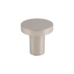 Carlisle Brass Circular Cupboard Knob 26mm Dia - Satin Nickel