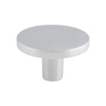 Carlisle Brass Circular Cupboard Knob 41mm Dia - Satin Chrome