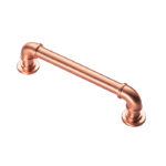 Carlisle Brass Pipe Handle 128mm C/C - Satin Copper