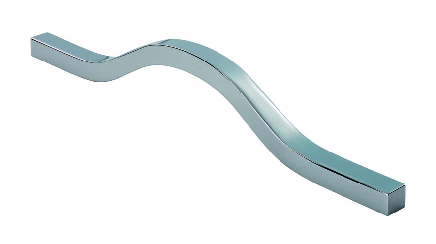 FTD 4220 CCP 001 Carlisle Brass Ovenco Handle 160mm C/C - Polished Chrome - Image 1