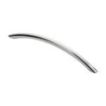 Carlisle Brass 10mm Bow Handle 160mm C/C - Polished Chrome