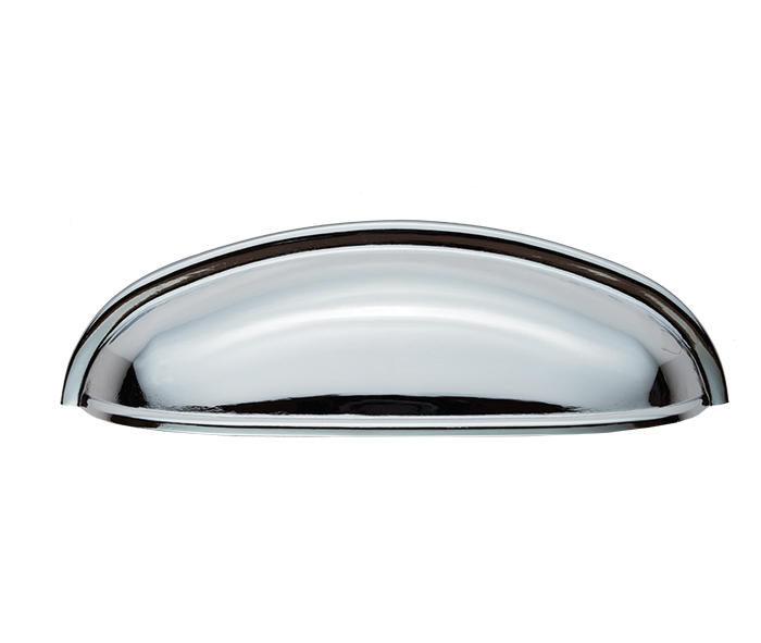 ftd559cp.jpg Carlisle Brass Modern Shaker Cup Pull 96mm C/C - Polished Chrome - Image 1