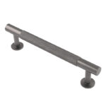 Carlisle Brass Knurled Cabinet Pull Handle 128mm C/C - Anthracite