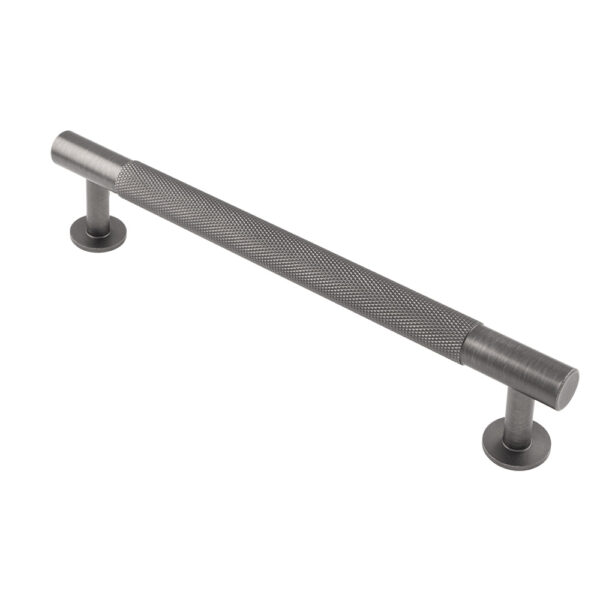 Carlisle Brass Knurled Cabinet Pull Handle 160mm C/C - Anthracite