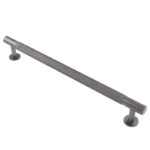 Carlisle Brass Knurled Cabinet Pull Handle 224mm C/C - Anthracite