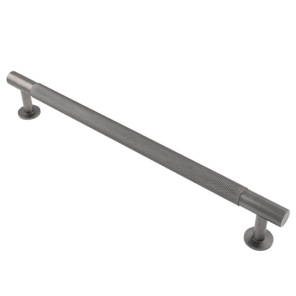 Carlisle Brass Knurled Cabinet Pull Handle 224mm C/C - Anthracite
