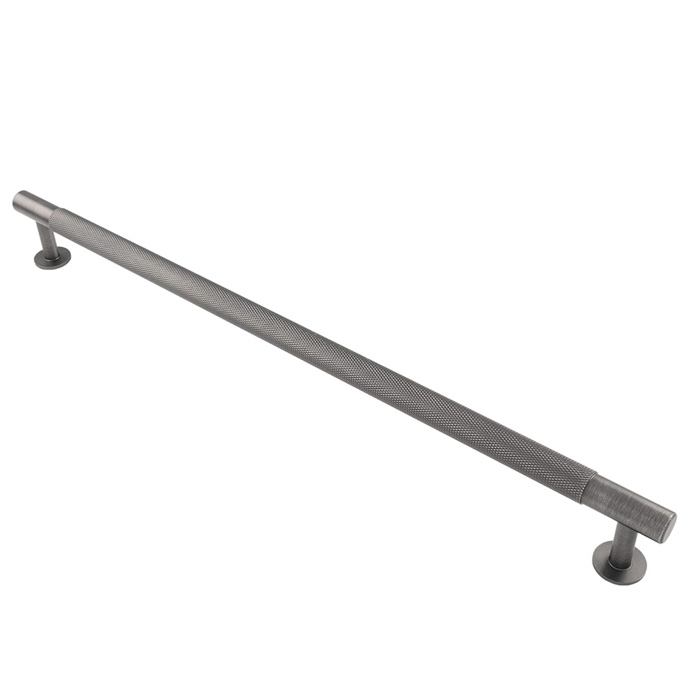 ftd700hant.jpg Carlisle Brass Knurled Cabinet Pull Handle 320mm C/C - Anthracite - Image 1
