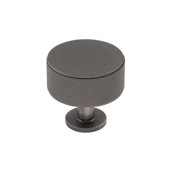 Carlisle Brass Knurled Cabinet Radio Knob - Anthracite