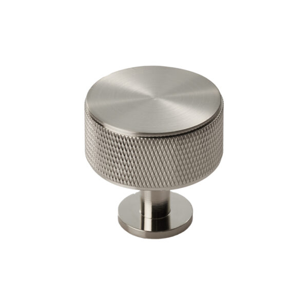 Carlisle Brass Knurled Cabinet Radio Knob - Satin Nickel