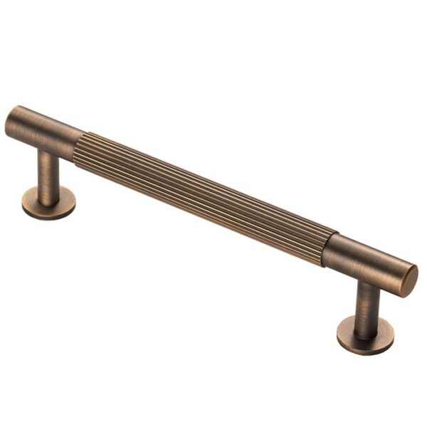 Carlisle Brass Lines Cabinet Pull Handle 128mm C/C - Antique Brass