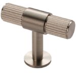 Carlisle Brass Lines Cabinet T-Bar Knob - Satin Nickel