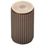 Carlisle Brass Lines Cabinet Knob - Antique Brass