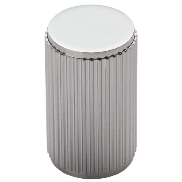 Carlisle Brass Lines Cabinet Knob - Polished Chrome