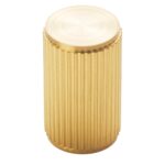 Carlisle Brass Lines Cabinet Knob - Satin Brass