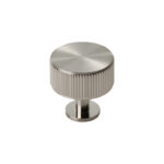 Carlisle Brass Lines Cabinet Radio Knob - Satin Nickel