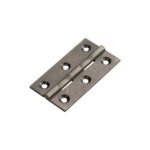 Carlisle Brass 64 x 35 x 2mm Cabinet Hinge C/W Screws (Pair) - Pewter