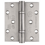 Eurospec 102 x 89 x 3mm Thrust Bearing Hinge Grade 13 C/W Screws (Pair) - Satin Stainless Steel