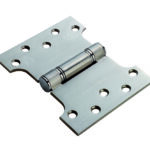 Eurospec 102 x 127 x 3.5mm Parliament Hinge Grade 13 C/W Screws (Pair) - Satin Stainless Steel