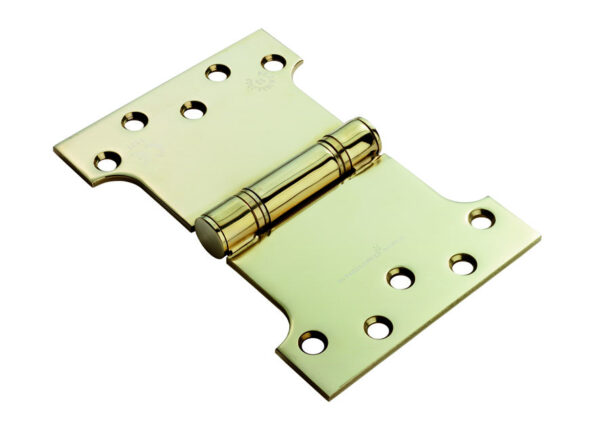Eurospec 102 x 127 x 3.5mm Parliament Hinge Grade 13 C/W Screws (Pair) - Stainless Brass