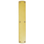 Carlisle Brass Push Plate - Polished Brass