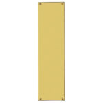 Carlisle Brass Finger Plate (Flat Sheet) - Polished Brass