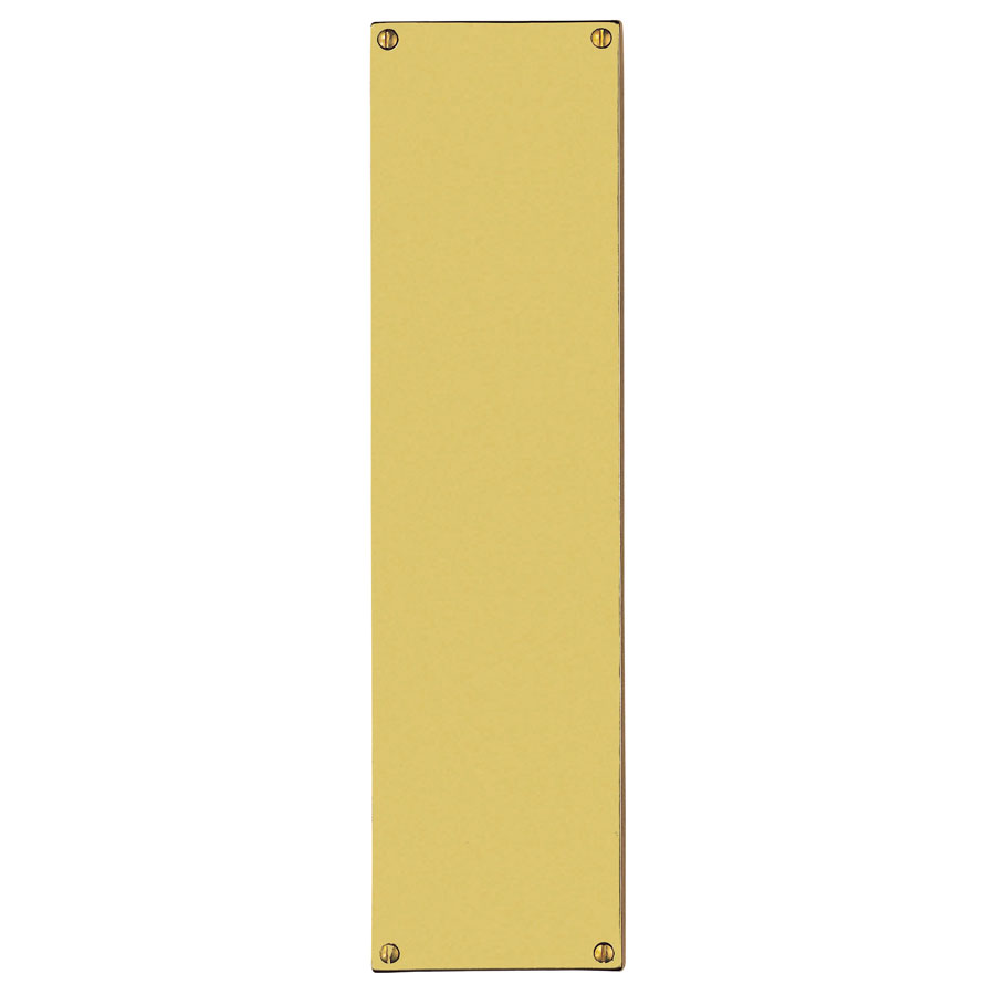 handle_241.jpg Carlisle Brass Finger Plate (Flat Sheet) - Polished Brass - Image 1