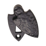 Carlisle Brass Escutcheon - Lock Profile Shield Cover Face Fix - Black Antique