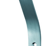 Eurospec Hat & Coat Hook - 178 x 20mm - Face Fix - Satin Stainless Steel