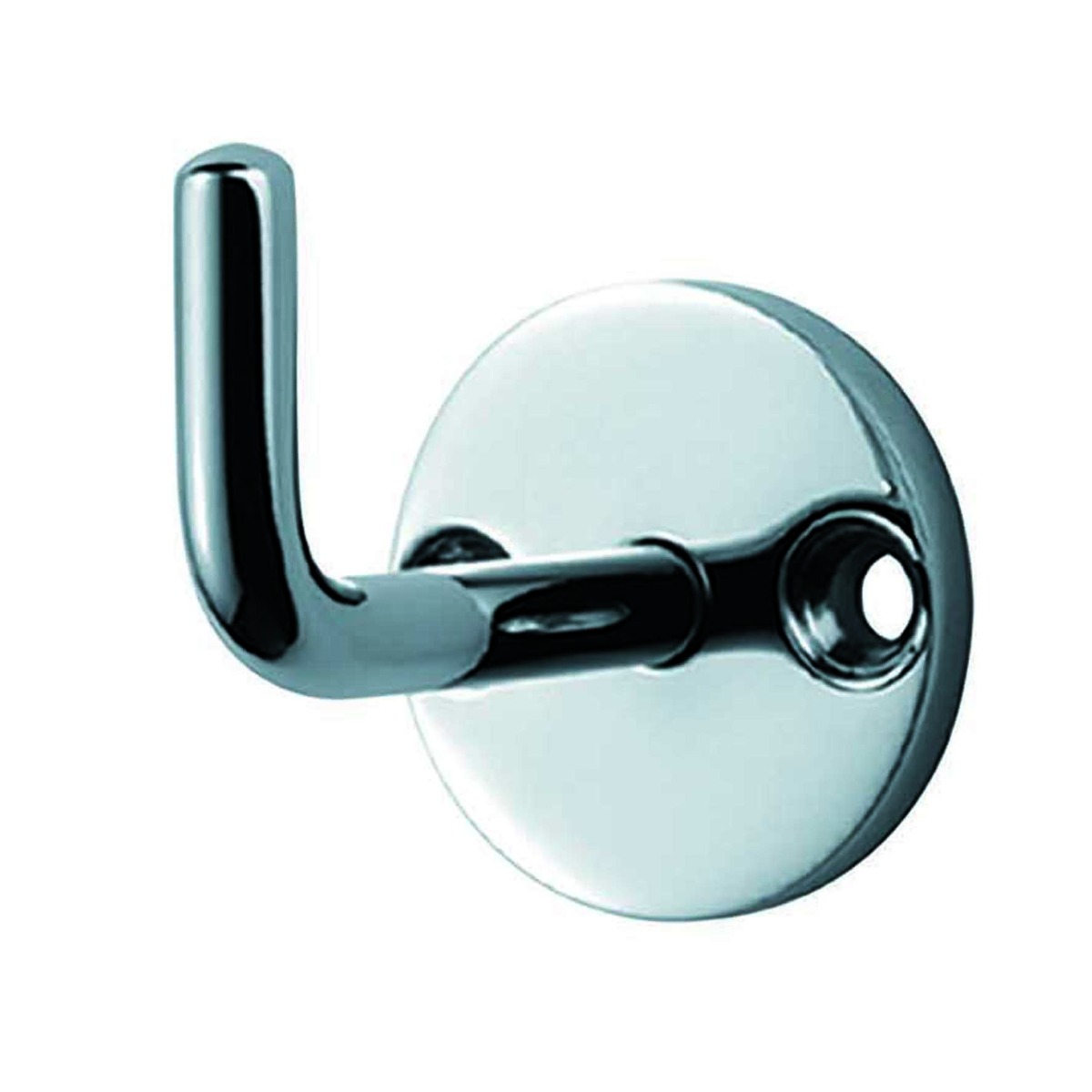 hch1016bss_2.jpg Eurospec Coat Hook - 33mm - Face Fix - Bright Stainless Steel - Image 1