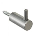 Eurospec Coat Hook - 16mm - Concealed Fix - Bright Stainless Steel