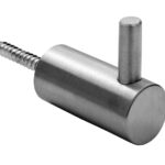 Eurospec Coat Hook - 16mm - Concealed Fix - Satin Stainless Steel