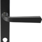 Mila Heritage Door Handle - Lever/Lever, Heritage Black, Pz92