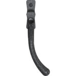 Mila Heritage Pear Drop Casement Handle - Heritage Pewter, 40mm Pin, R/H