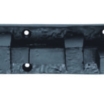 Carlisle Brass Cranked Door Bolt - Black Antique