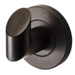 Carlisle Brass Robe Hook - 44mm - Concealed Fix - Matt Black