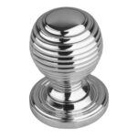 Carlisle Brass Queen Anne Knob 28mm - Polished Chrome