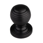 Manital Queen Anne Knob 22mm - Matt Black