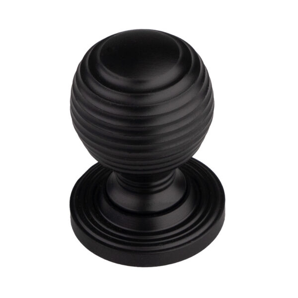 Manital Queen Anne Knob 22mm - Matt Black