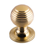 Carlisle Brass Queen Anne Knob 35mm - Polished Brass
