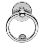Carlisle Brass Victorian - Ring Door Knocker - Polished Chrome