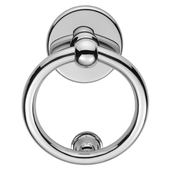 Carlisle Brass Victorian - Ring Door Knocker - Polished Chrome