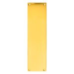 Carlisle Brass Victorian - Finger Plate - Polished Brass