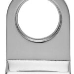 Carlisle Brass Cylinder Latch Pull - Polished Chrome