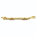 Carlisle Brass 300mm Victorian Casement Stay - Polished Brass